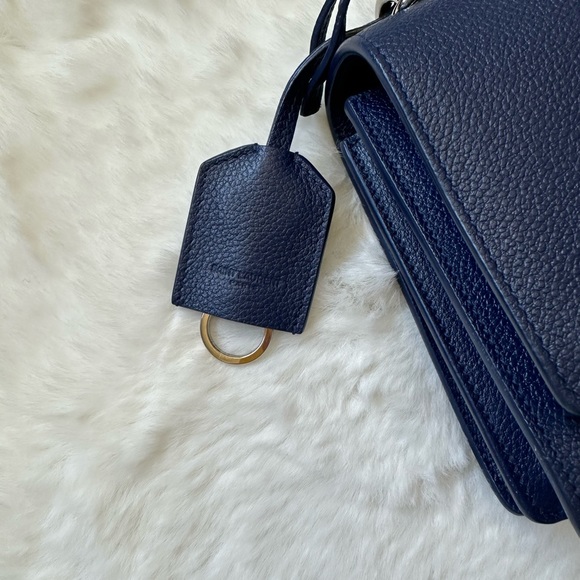 Saint Laurent Sunset Satchel Leather Bag - Picture 10 of 14